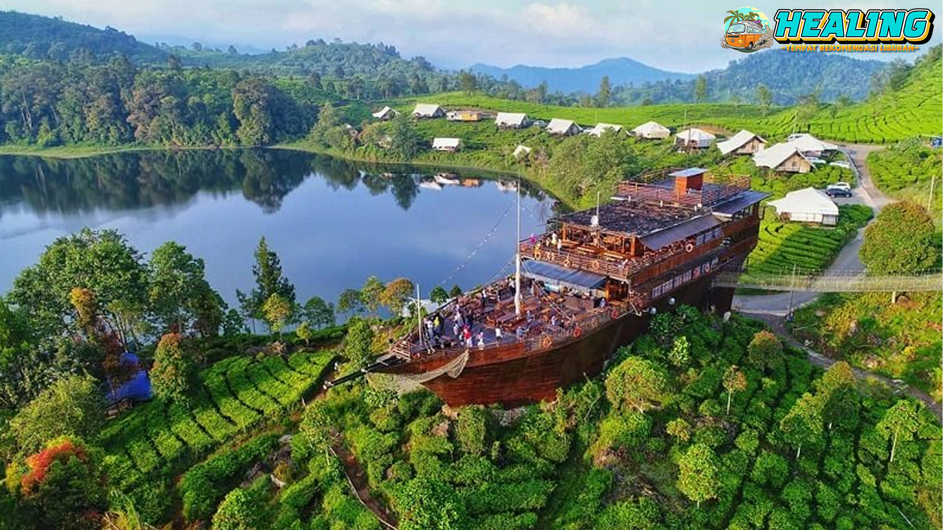 Patenggang Lake Tenangnya Alam, Dalamnya Cerita Cinta!
