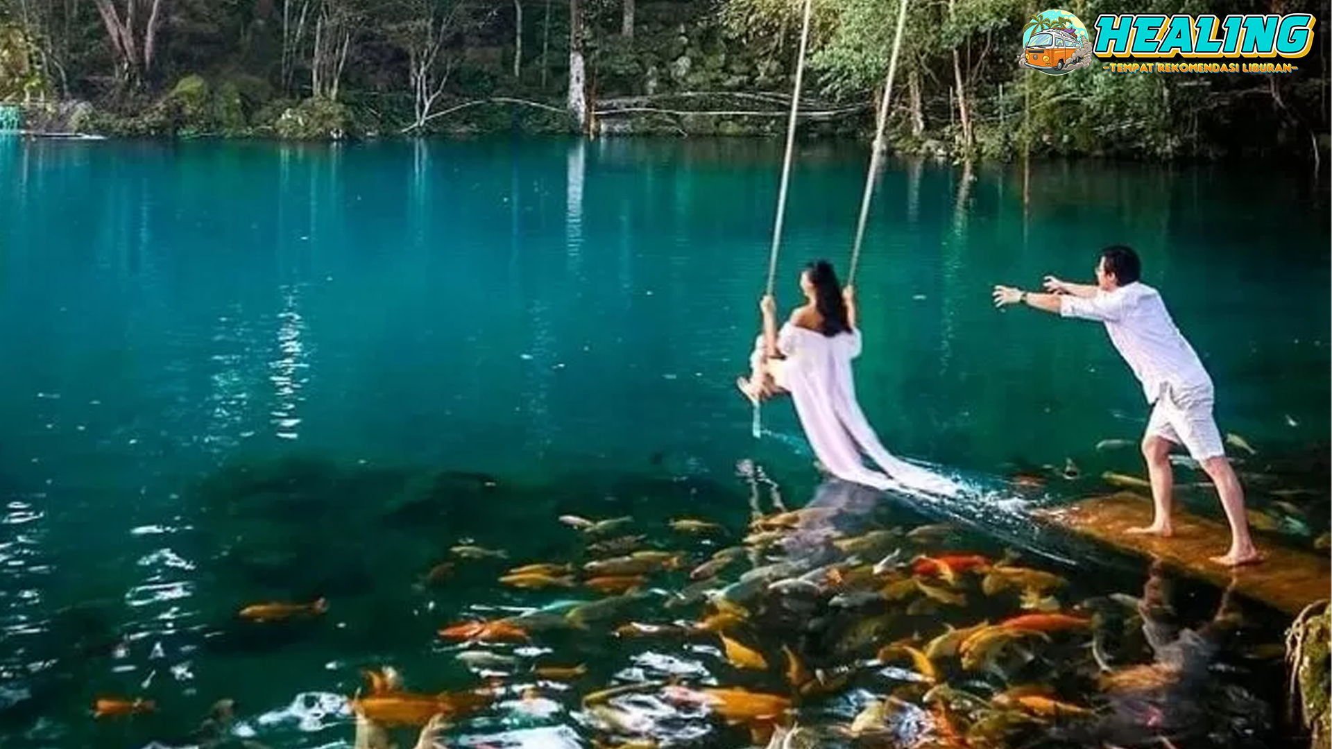 Telaga Biru Cicerem Permata Bening dari Cirebon Timur!