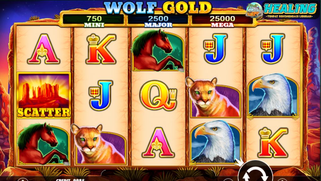 Dengarkan Auman Keberuntungan di Slot Wolf Gold!