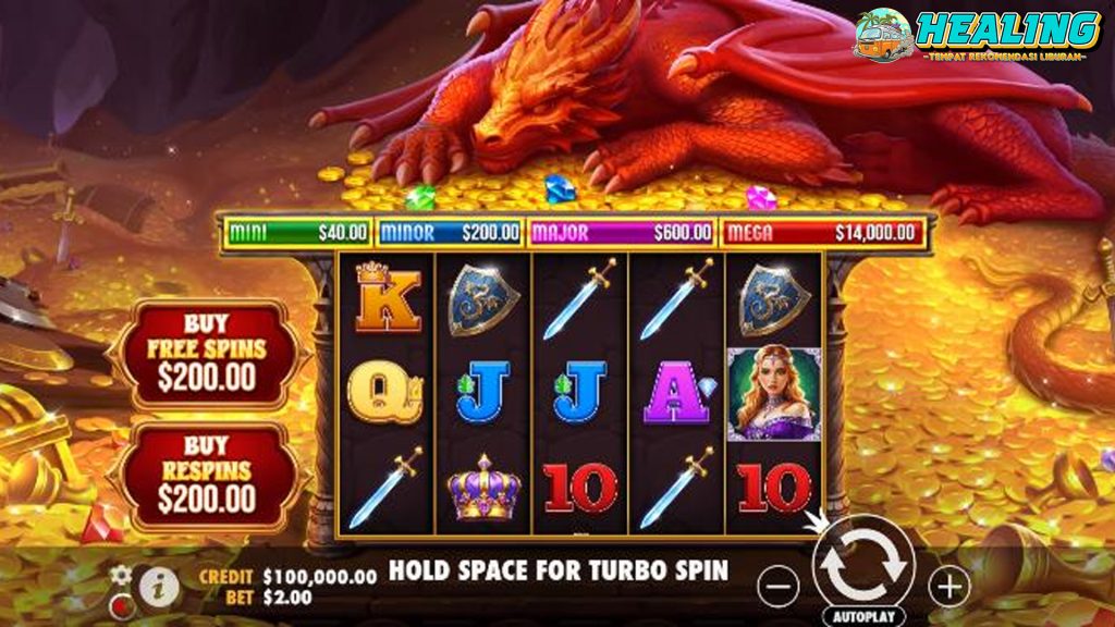 Rasakan Panasnya Sleeping Dragon di Ruby8000 Hari Ini!
