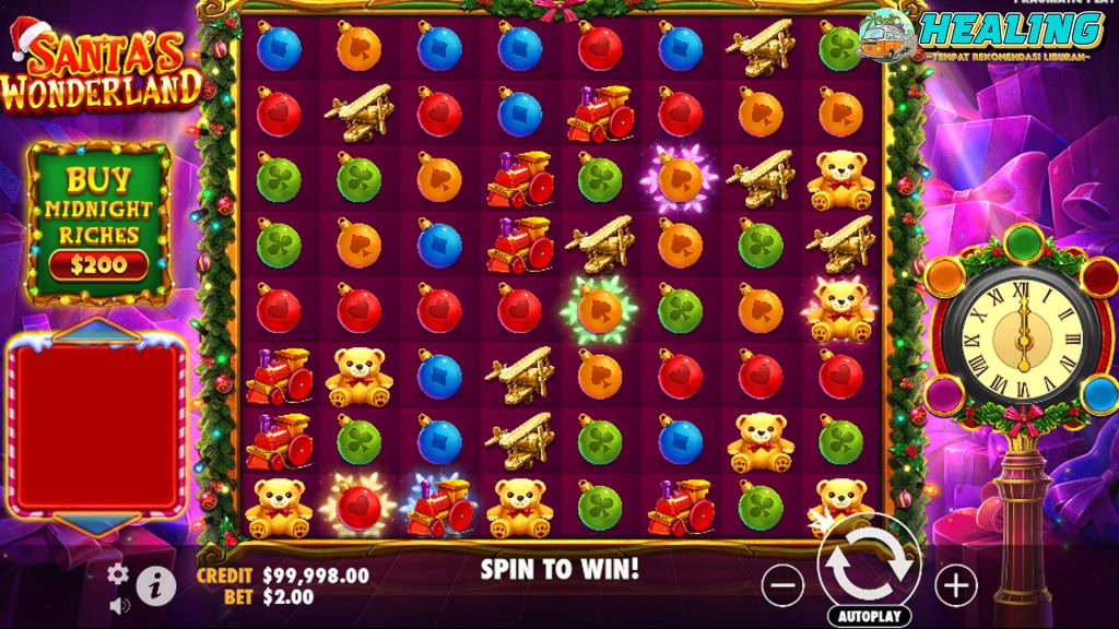 RUBY8000 Alur Cerita Unik Santa's Wonderland Slot