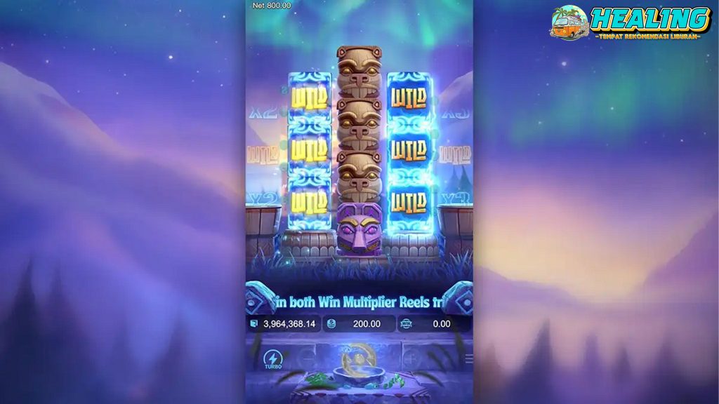 Animasi Matahari Terbit CNNSLOT Totem Wonders 200%!