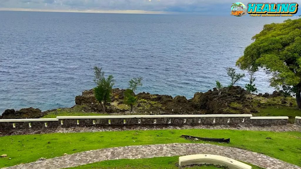 Anoi Itam Beach Panorama dalam 2 Pasir Hitam Aceh