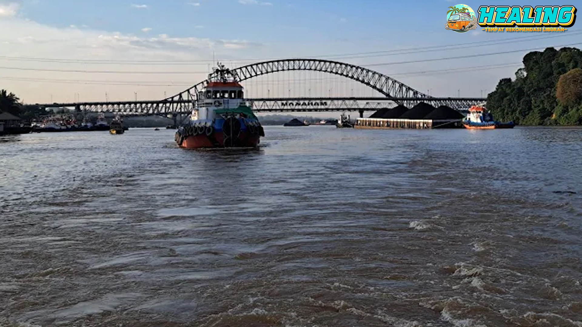 9 Panorama Epik Samarinda di Tepian Sungai Mahakam
