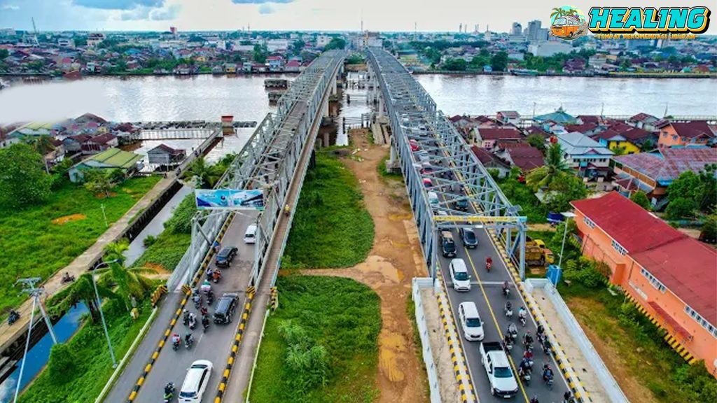 Jembatan Kapuas 1 Ikon Wisata Indah di Pontianak
