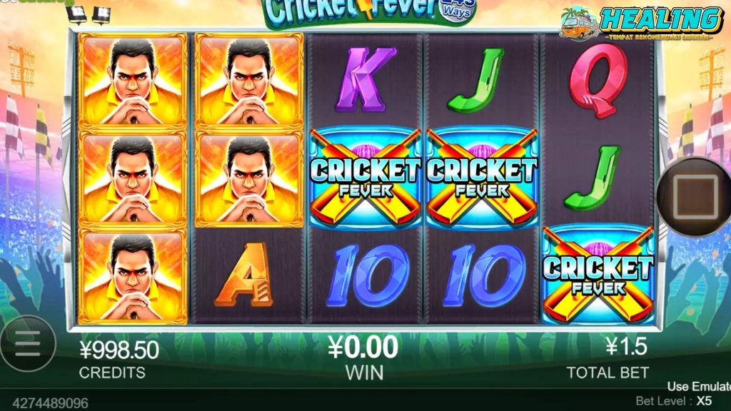 Cricket Fever di Ruby8000, Aksi Penuh Adrenalin