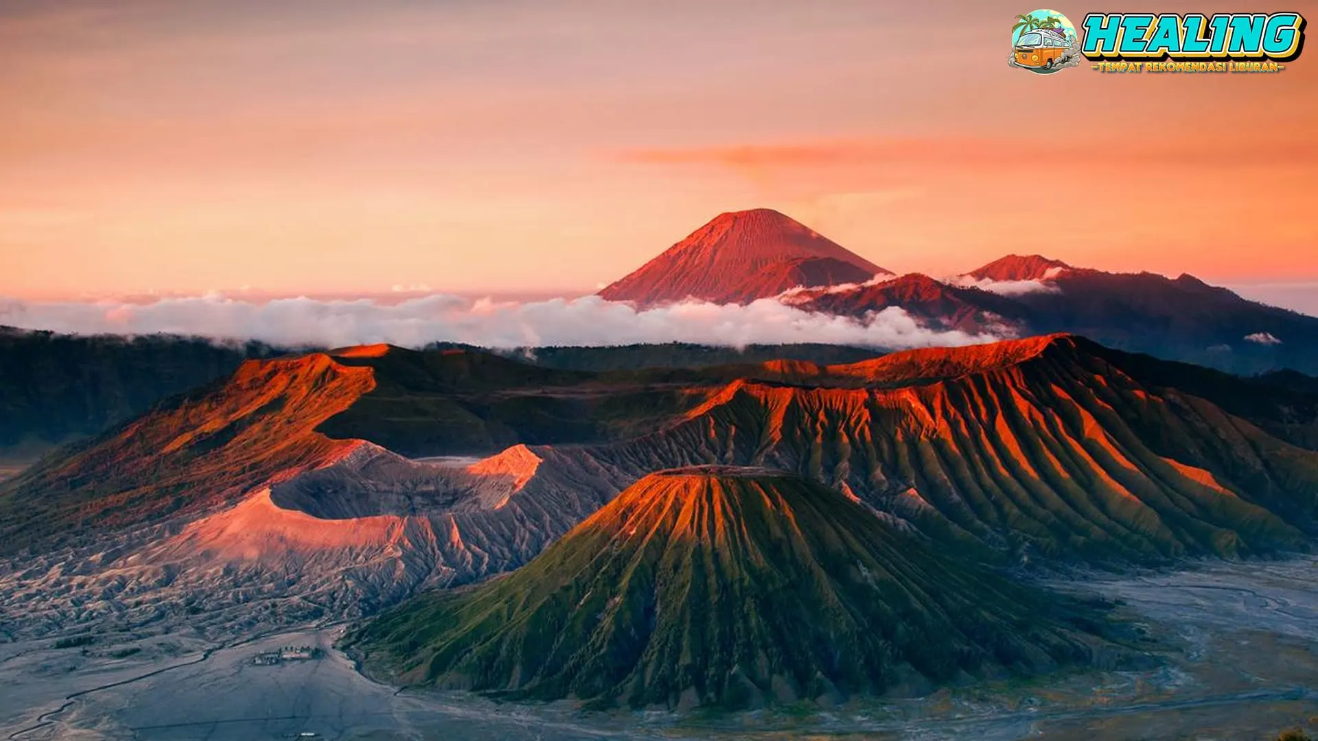 Tenda Api Unggun, dan 1x Camping Bromo Indah