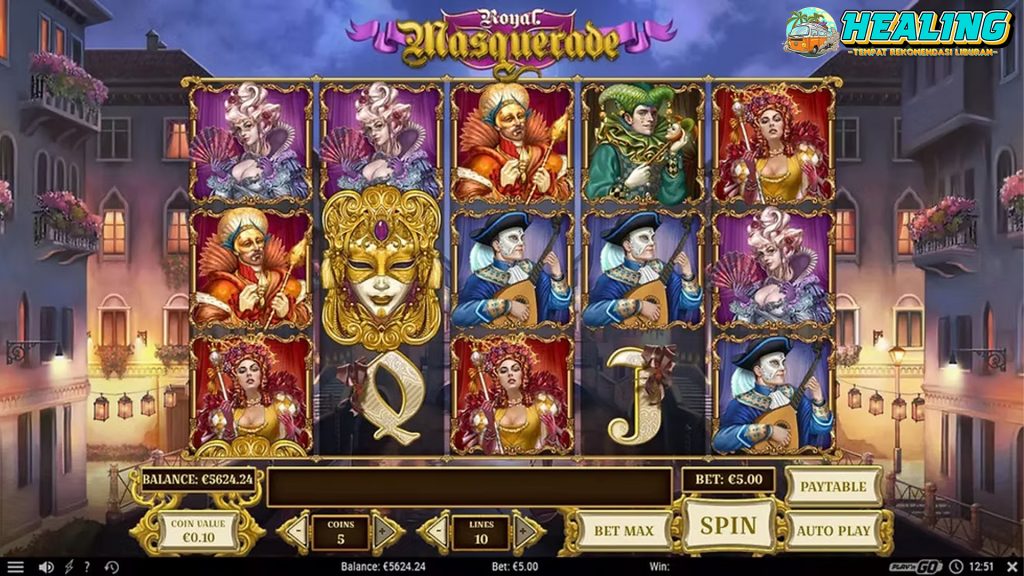 Masquerade Cnnslot Slot Bertema 3 Pesta Misteri
