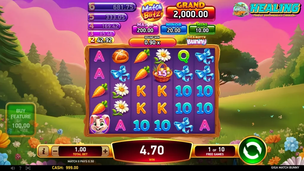 Giga Match Bunny Puzzle Receh lucu Boss Level 6!