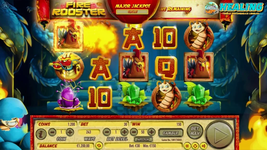 Fire Rooster Kumpulkan 10 Bulu Emas dan Item Langka