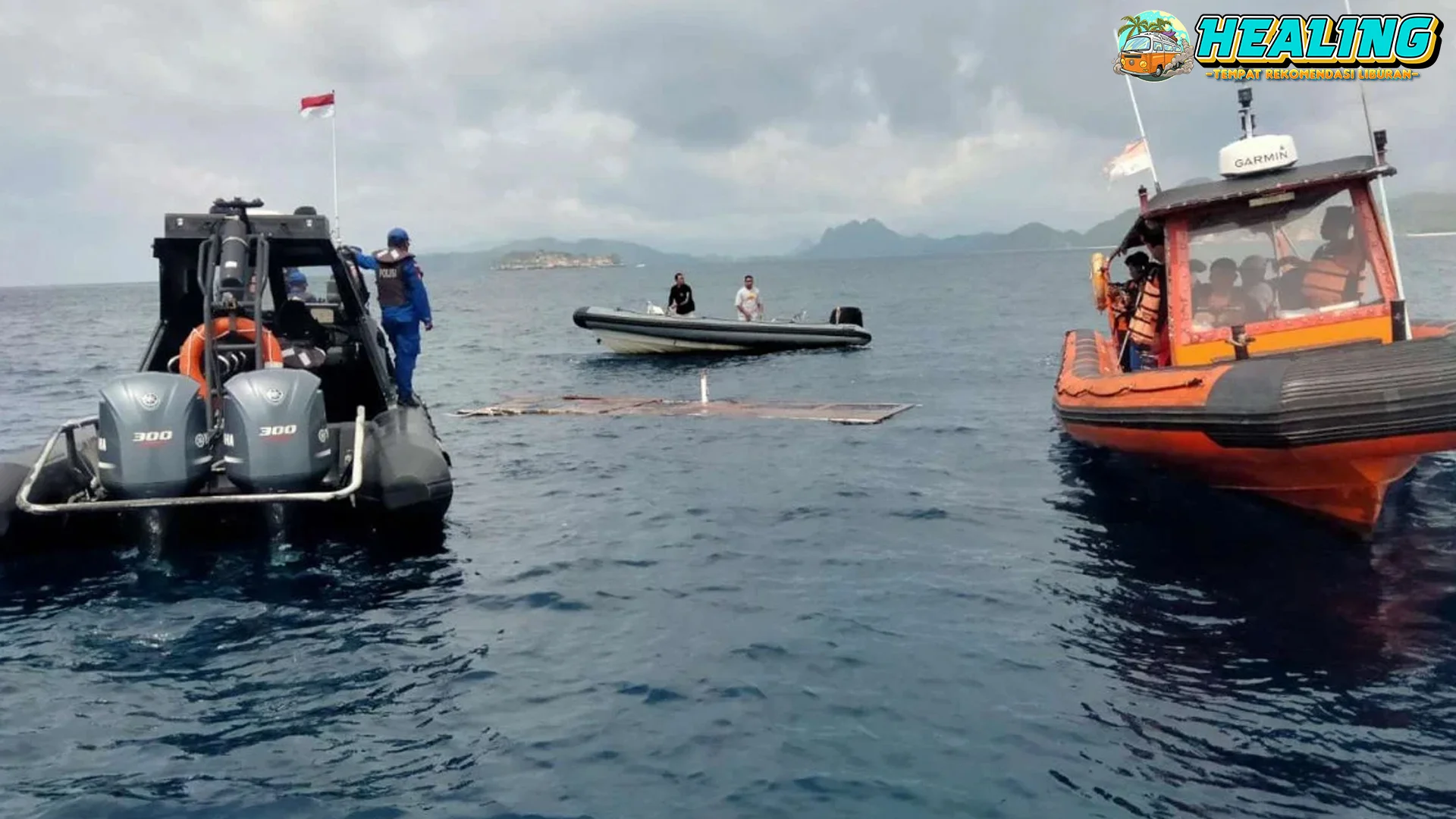 Labuan Bajo: 4 Turis Spanyol Tenggelam, Pencarian Sulit!