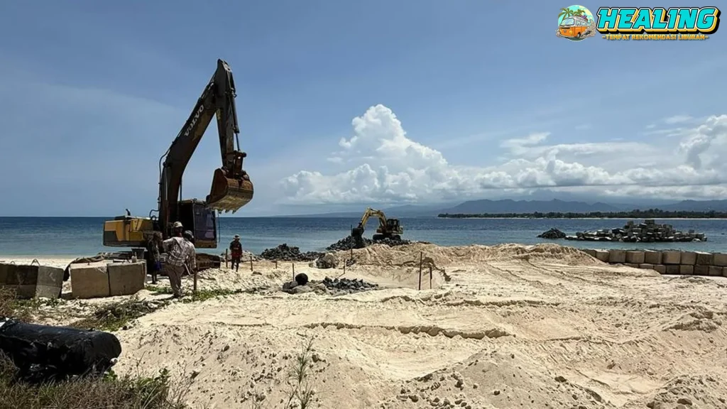 Gili Meno Menjerit! Proyek Tanggul dalam 13 Kehidupan Laut?