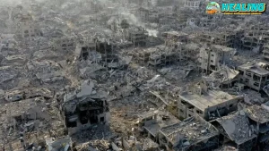 Mengerikan! Gaza Dikelilingi 30 Ton Puing per Jiwa!