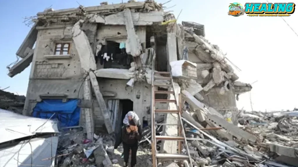 Mengerikan! Gaza Dikelilingi 30 Ton Puing per Jiwa!