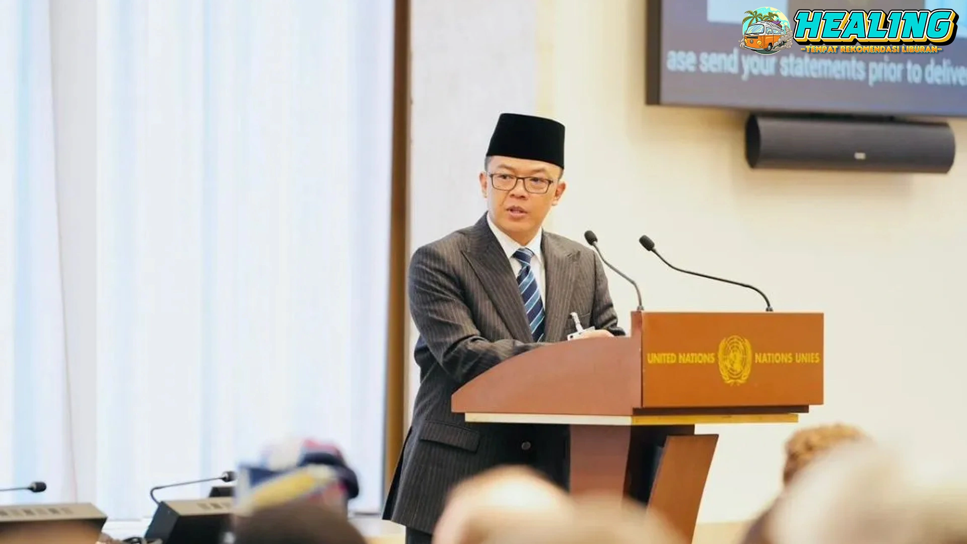 Menlu RI di PBB: Dunia Harus Sadar, 3 Senjata Bukan Solusi!