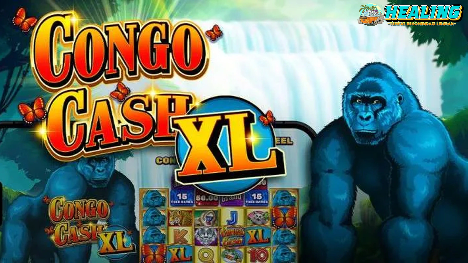 Grafika Congo Cash XL Cerdas 3x Betah Main Lama