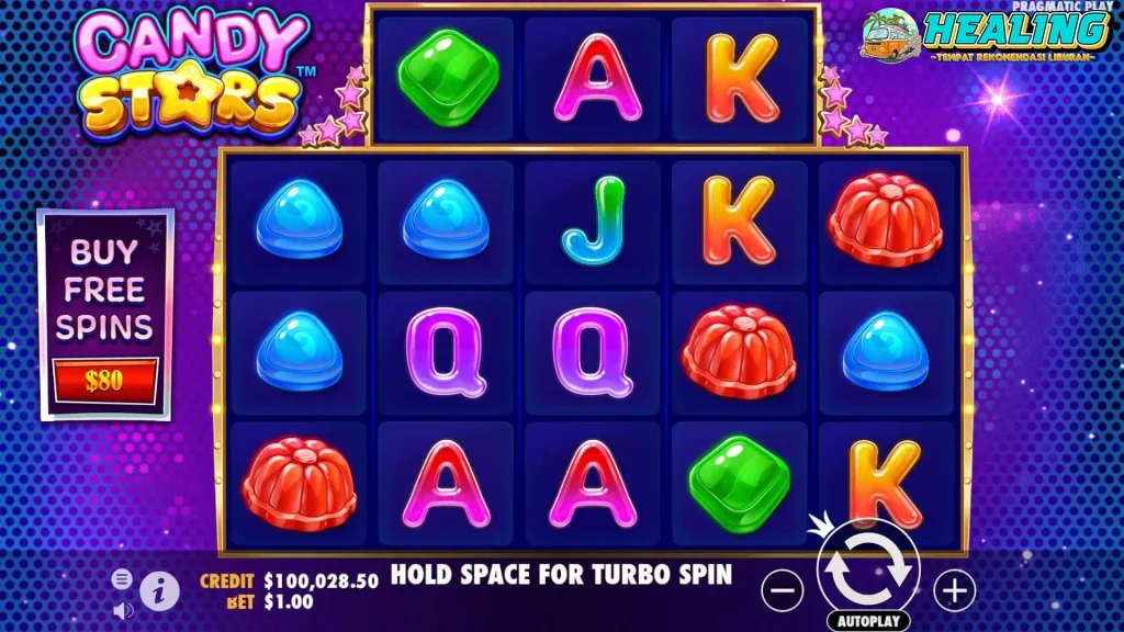 Candy Stars: Bintang 3 Permen Camer, Auto Disetujui