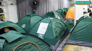Masjid Al Falah Bassura Penuh 12 Tenda, Iktikaf