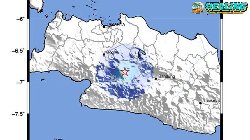 Gempa M 4,1 Sukabumi Terbaru Berasa Sampe Cianjur