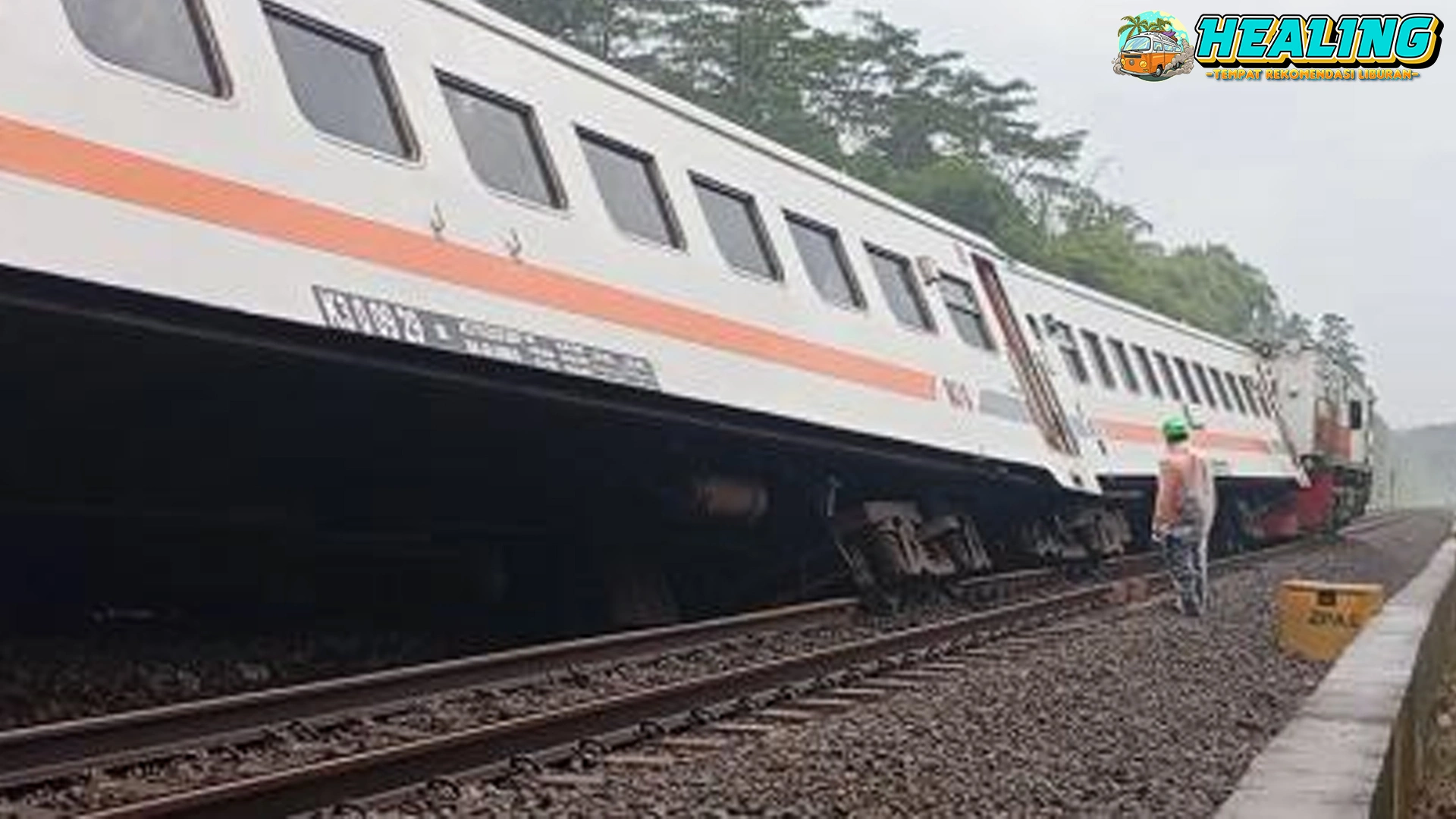 KA Bangunkarta Anjlok, Jalur Utara Super Padat Banget